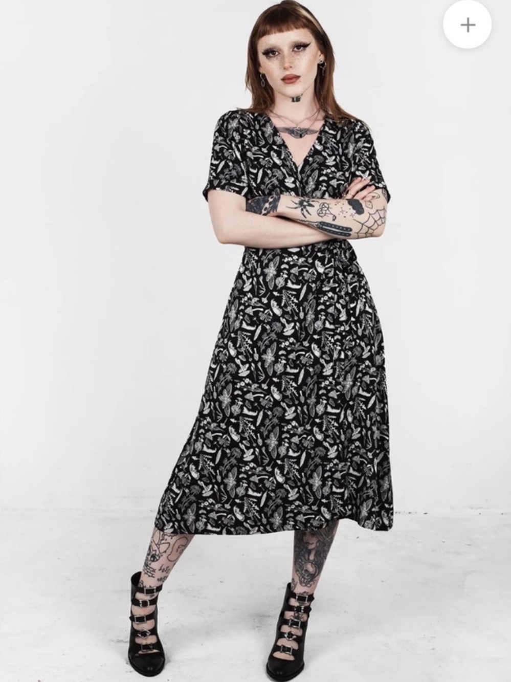 Disturbia Earth Magick Wrap Dress